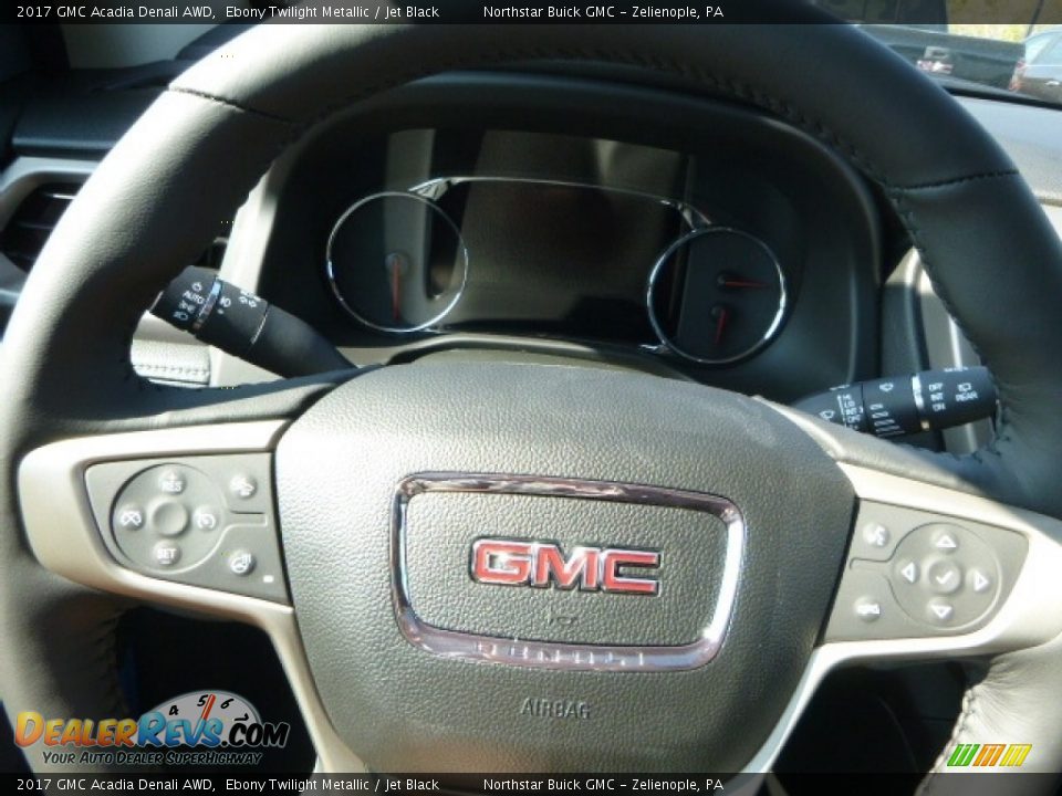 2017 GMC Acadia Denali AWD Ebony Twilight Metallic / Jet Black Photo #20