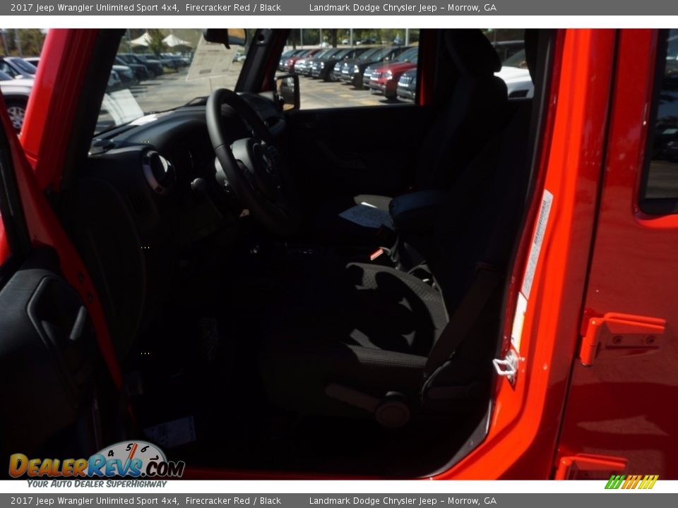 2017 Jeep Wrangler Unlimited Sport 4x4 Firecracker Red / Black Photo #8