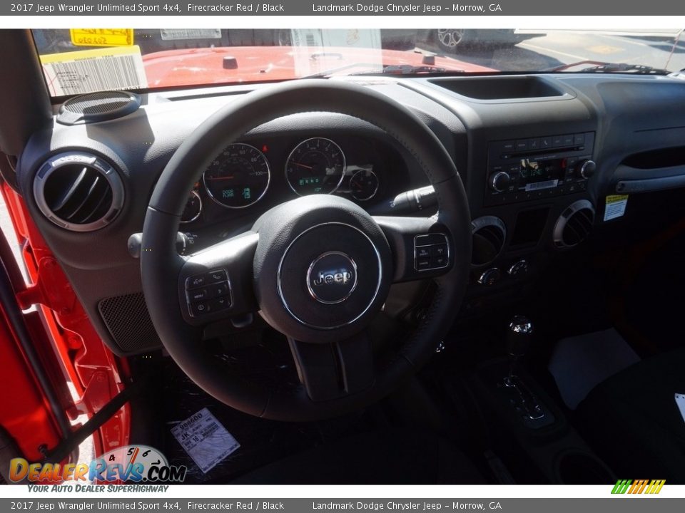 2017 Jeep Wrangler Unlimited Sport 4x4 Firecracker Red / Black Photo #9