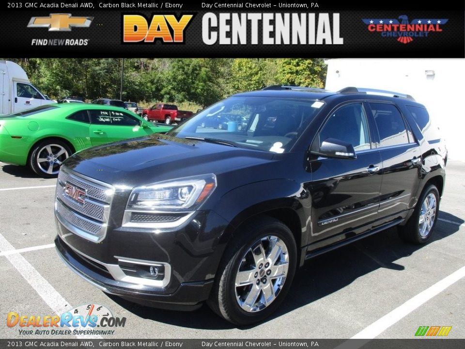 2013 GMC Acadia Denali AWD Carbon Black Metallic / Ebony Photo #1