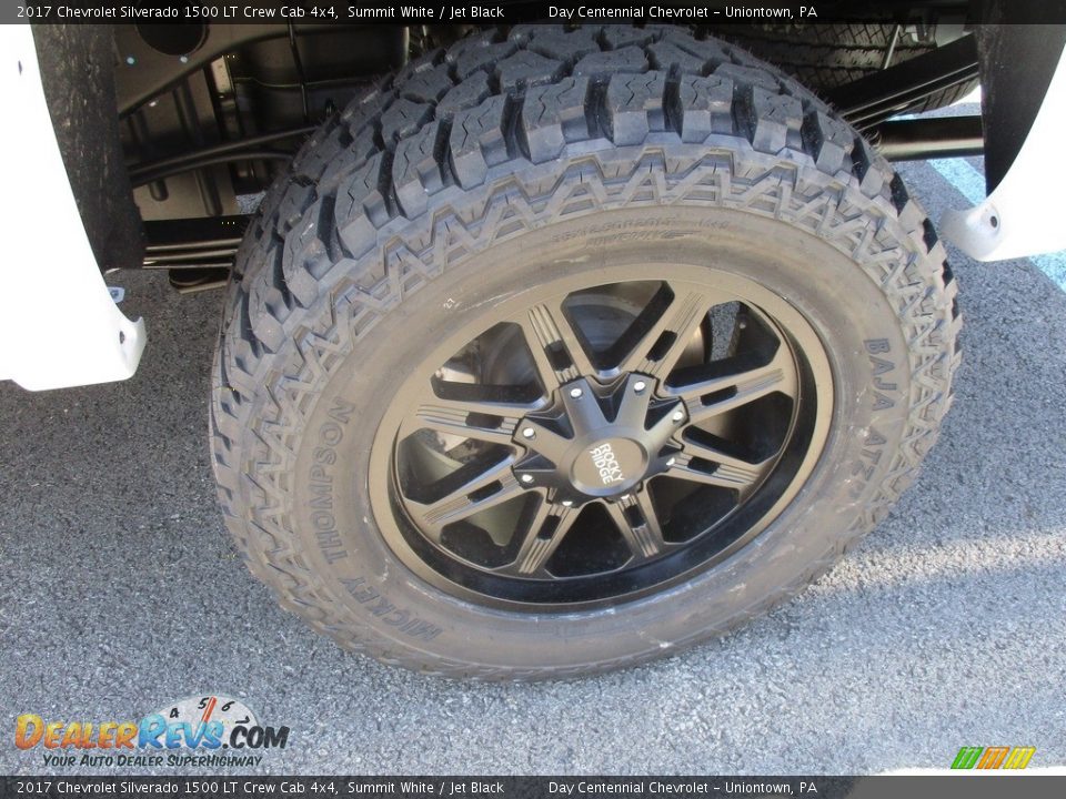2017 Chevrolet Silverado 1500 LT Crew Cab 4x4 Summit White / Jet Black Photo #3