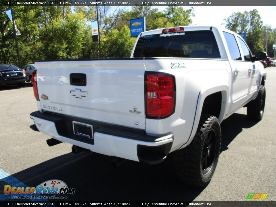 2017 Chevrolet Silverado 1500 LT Crew Cab 4x4 Summit White / Jet Black Photo #6