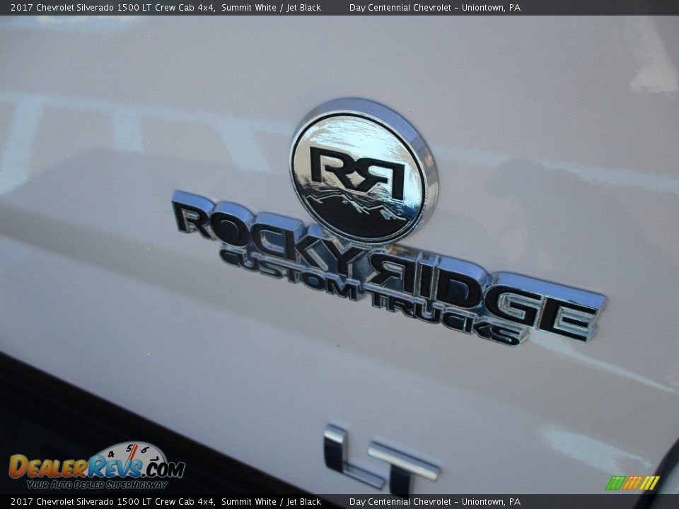 2017 Chevrolet Silverado 1500 LT Crew Cab 4x4 Summit White / Jet Black Photo #7