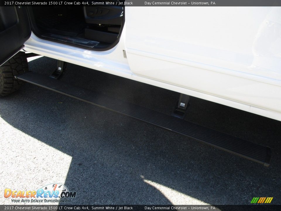 2017 Chevrolet Silverado 1500 LT Crew Cab 4x4 Summit White / Jet Black Photo #11