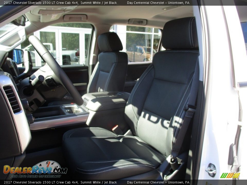 2017 Chevrolet Silverado 1500 LT Crew Cab 4x4 Summit White / Jet Black Photo #12