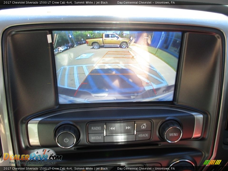 2017 Chevrolet Silverado 1500 LT Crew Cab 4x4 Summit White / Jet Black Photo #16