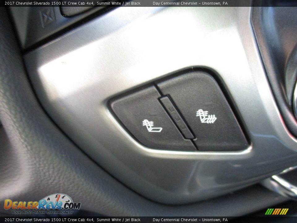 2017 Chevrolet Silverado 1500 LT Crew Cab 4x4 Summit White / Jet Black Photo #17