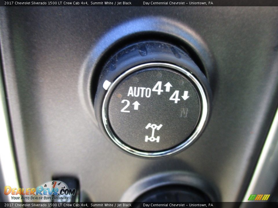 2017 Chevrolet Silverado 1500 LT Crew Cab 4x4 Summit White / Jet Black Photo #18