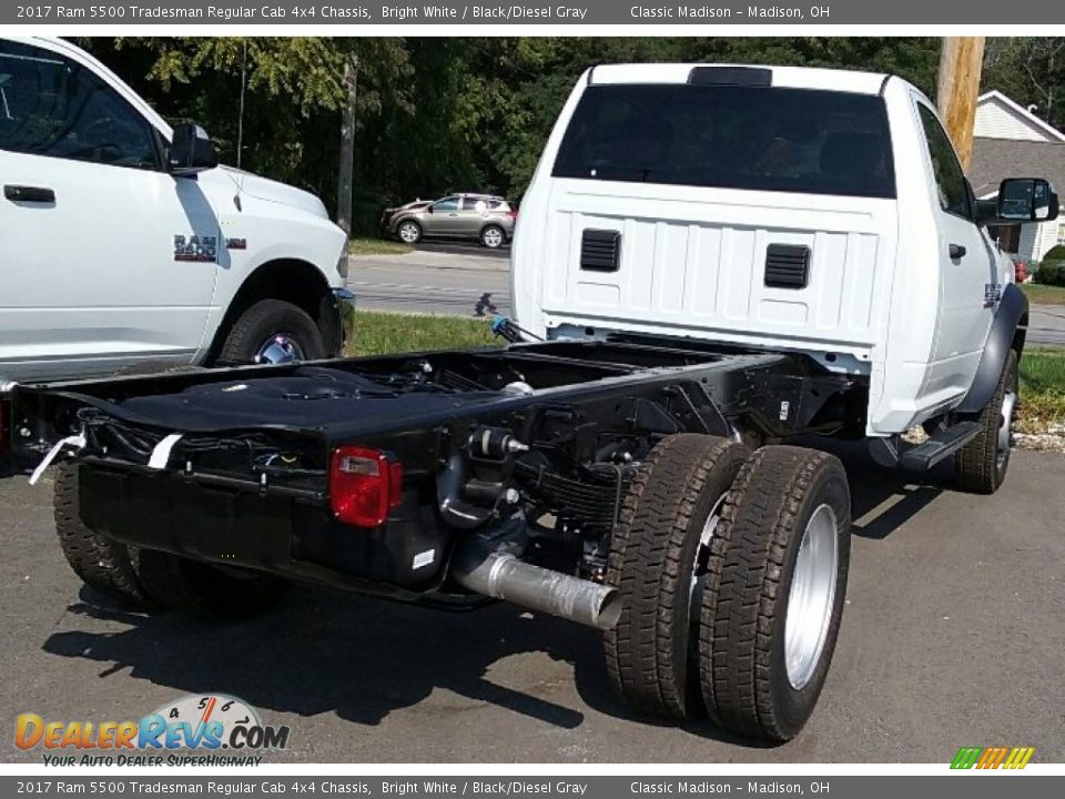 Undercarriage of 2017 Ram 5500 Tradesman Regular Cab 4x4 Chassis Photo #3