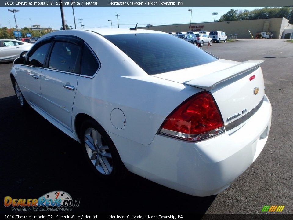 2010 Chevrolet Impala LTZ Summit White / Neutral Photo #2