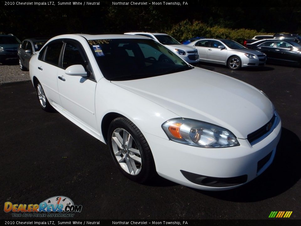 2010 Chevrolet Impala LTZ Summit White / Neutral Photo #5