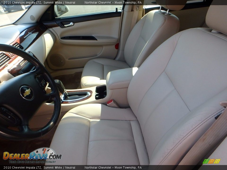 2010 Chevrolet Impala LTZ Summit White / Neutral Photo #8