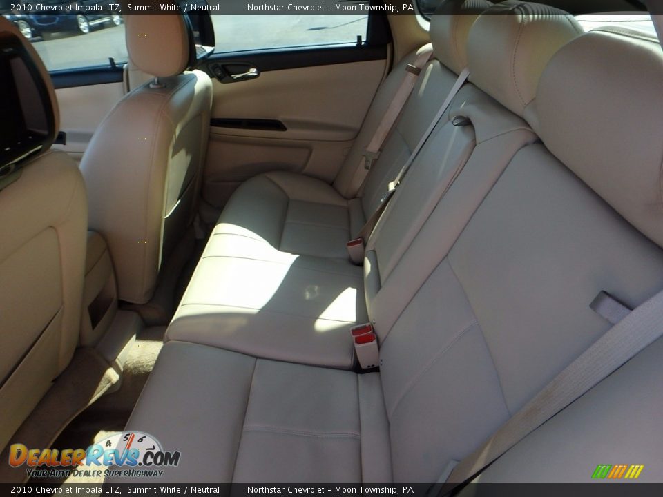 2010 Chevrolet Impala LTZ Summit White / Neutral Photo #9