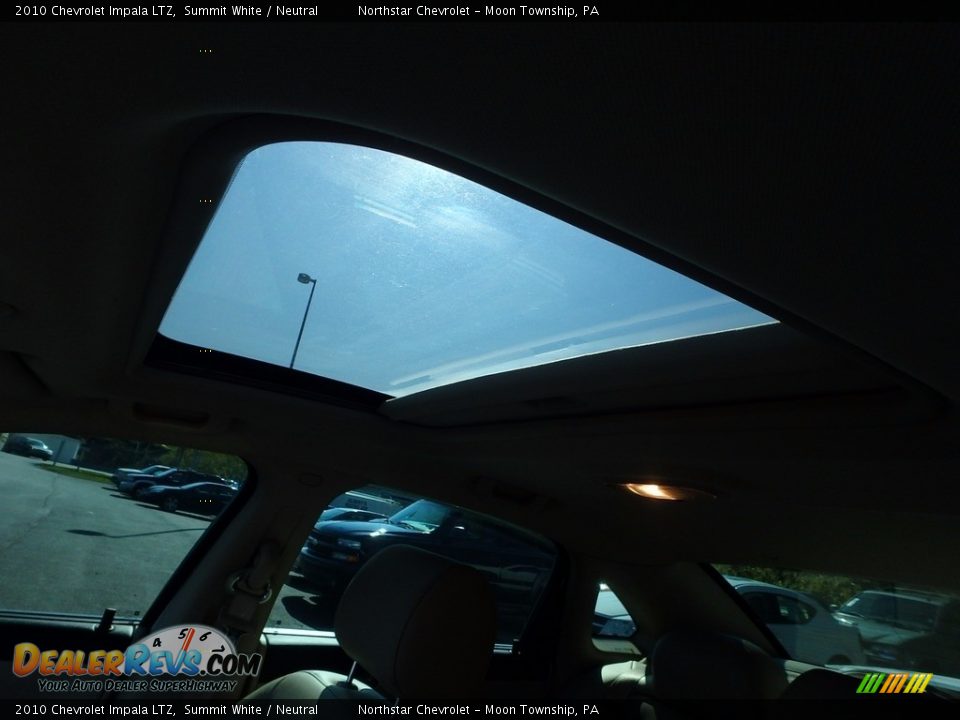 2010 Chevrolet Impala LTZ Summit White / Neutral Photo #12