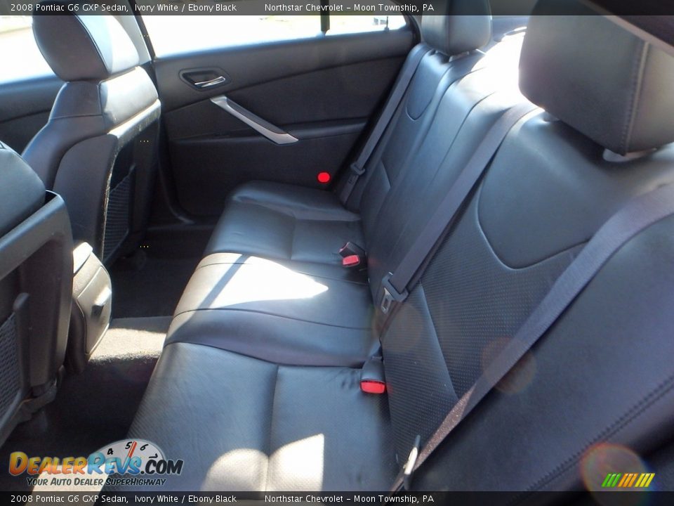 2008 Pontiac G6 GXP Sedan Ivory White / Ebony Black Photo #9