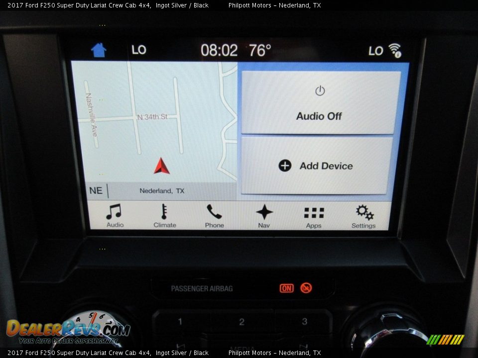 2017 Ford F250 Super Duty Lariat Crew Cab 4x4 Ingot Silver / Black Photo #26