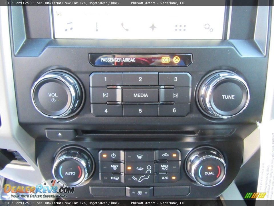 2017 Ford F250 Super Duty Lariat Crew Cab 4x4 Ingot Silver / Black Photo #27