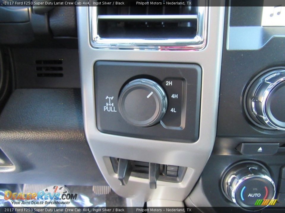 2017 Ford F250 Super Duty Lariat Crew Cab 4x4 Ingot Silver / Black Photo #29