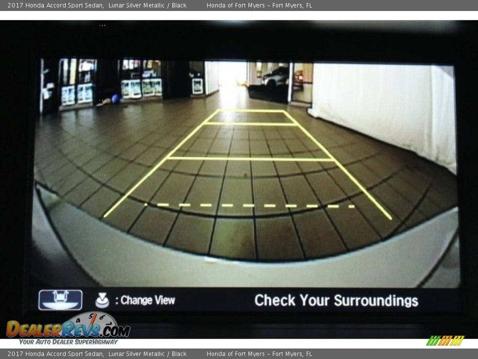 2017 Honda Accord Sport Sedan Lunar Silver Metallic / Black Photo #18