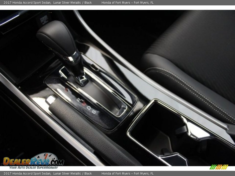 2017 Honda Accord Sport Sedan Lunar Silver Metallic / Black Photo #21