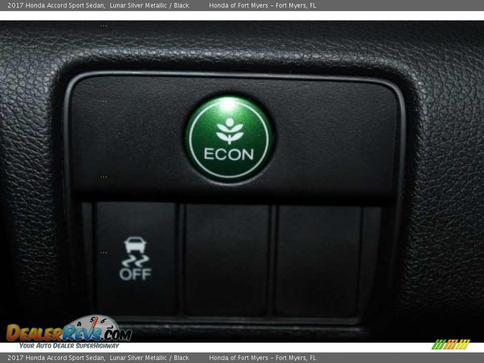 2017 Honda Accord Sport Sedan Lunar Silver Metallic / Black Photo #23