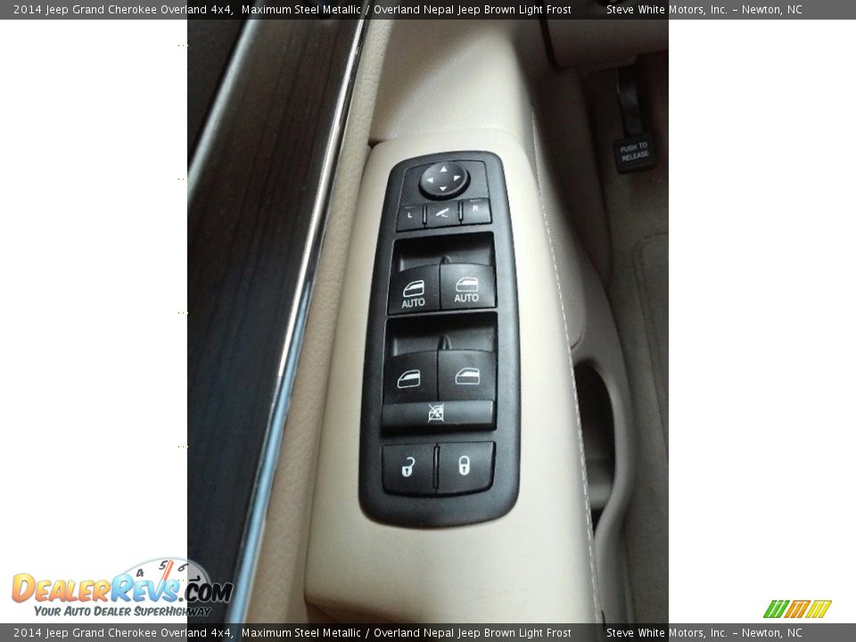 2014 Jeep Grand Cherokee Overland 4x4 Maximum Steel Metallic / Overland Nepal Jeep Brown Light Frost Photo #14