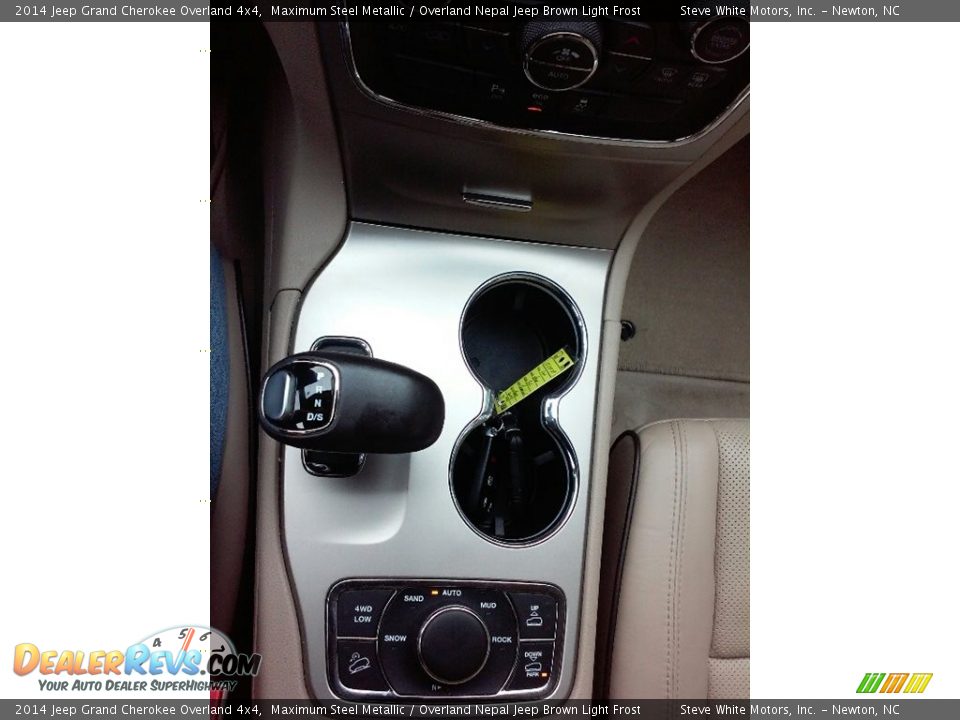2014 Jeep Grand Cherokee Overland 4x4 Maximum Steel Metallic / Overland Nepal Jeep Brown Light Frost Photo #23