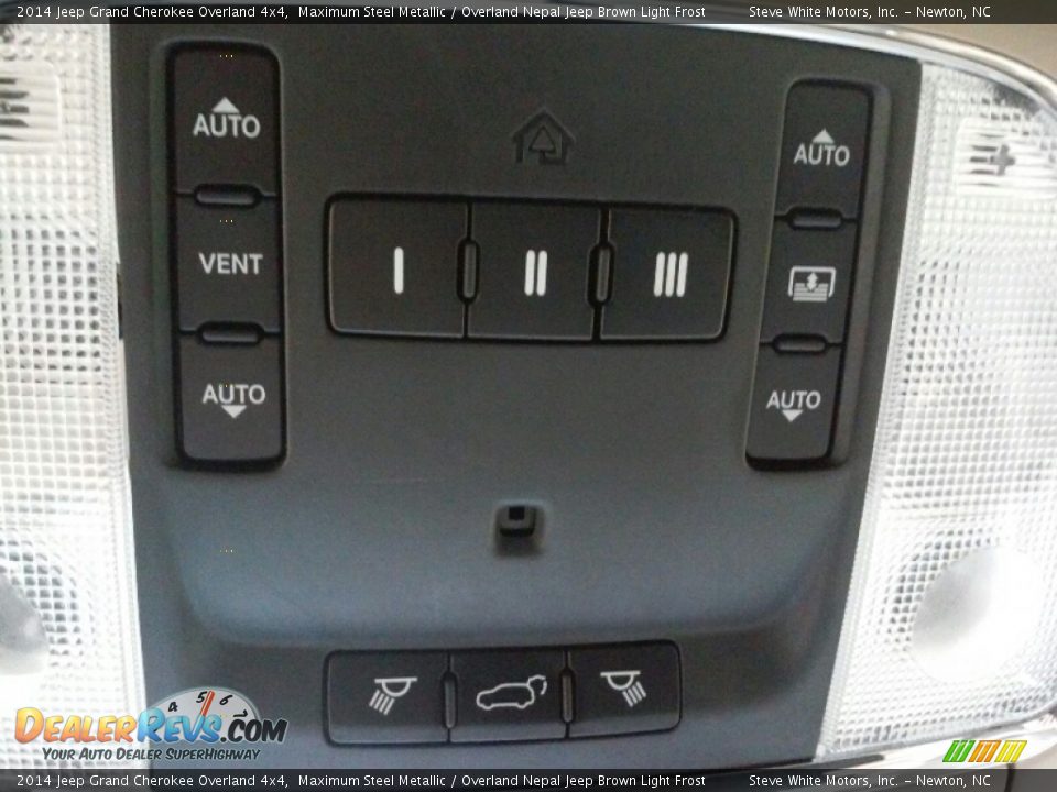 2014 Jeep Grand Cherokee Overland 4x4 Maximum Steel Metallic / Overland Nepal Jeep Brown Light Frost Photo #24