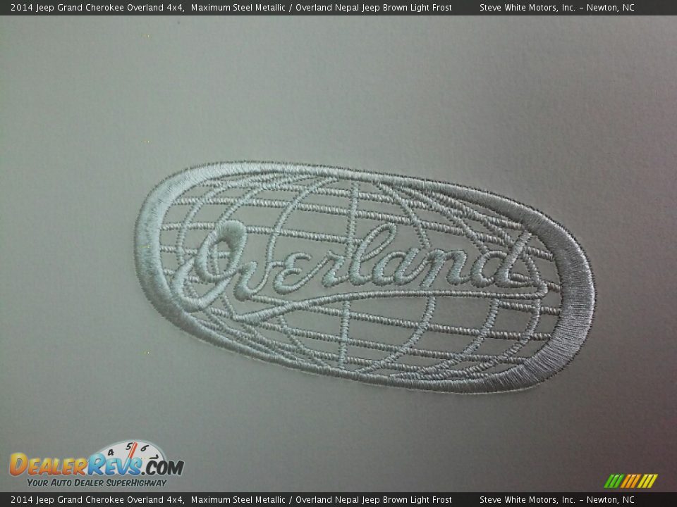 2014 Jeep Grand Cherokee Overland 4x4 Maximum Steel Metallic / Overland Nepal Jeep Brown Light Frost Photo #27