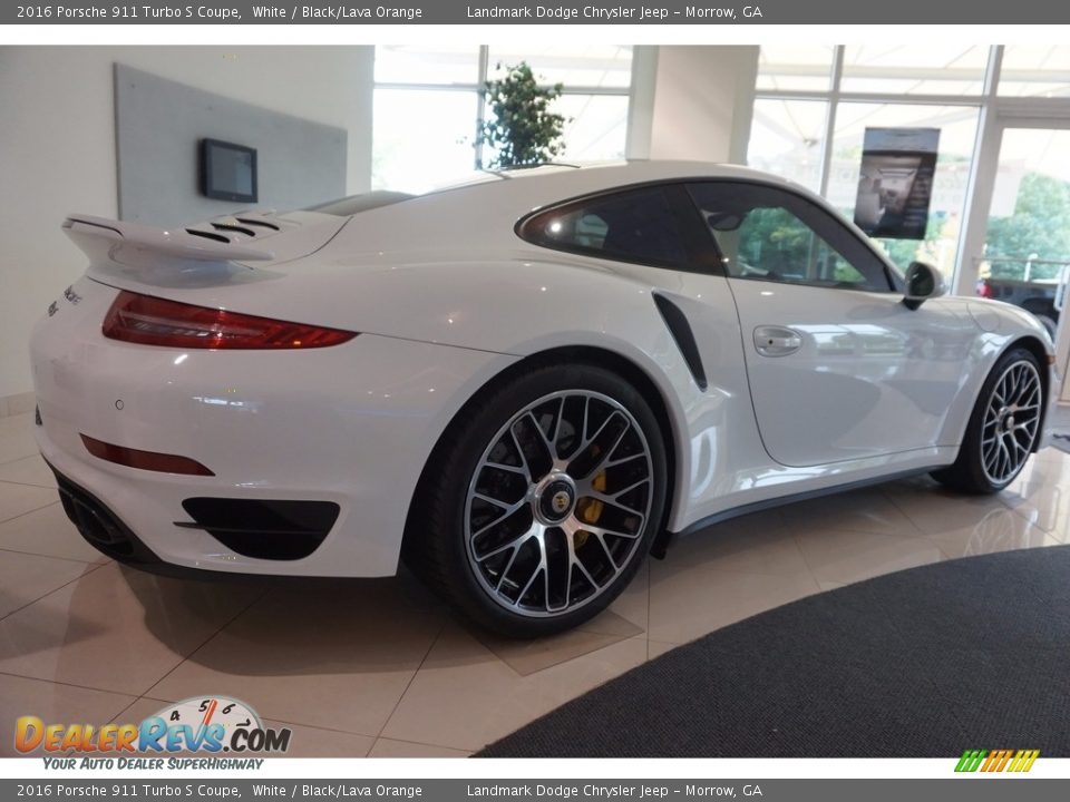 White 2016 Porsche 911 Turbo S Coupe Photo #4