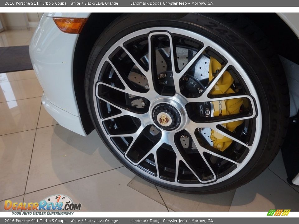 2016 Porsche 911 Turbo S Coupe Wheel Photo #12