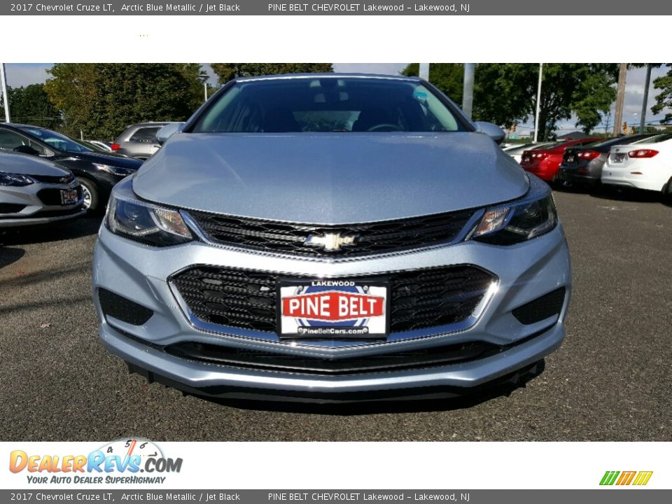 2017 Chevrolet Cruze LT Arctic Blue Metallic / Jet Black Photo #2