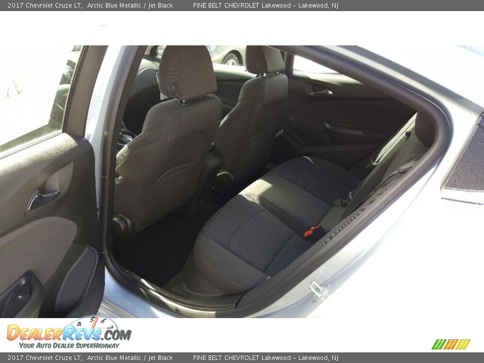 2017 Chevrolet Cruze LT Arctic Blue Metallic / Jet Black Photo #8