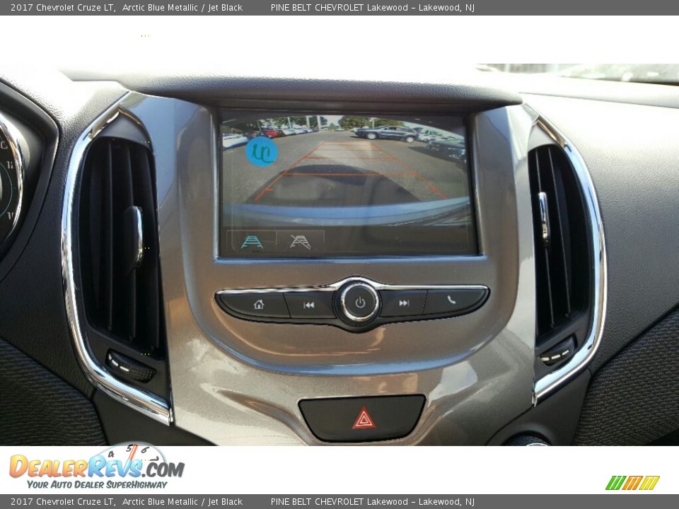 2017 Chevrolet Cruze LT Arctic Blue Metallic / Jet Black Photo #10