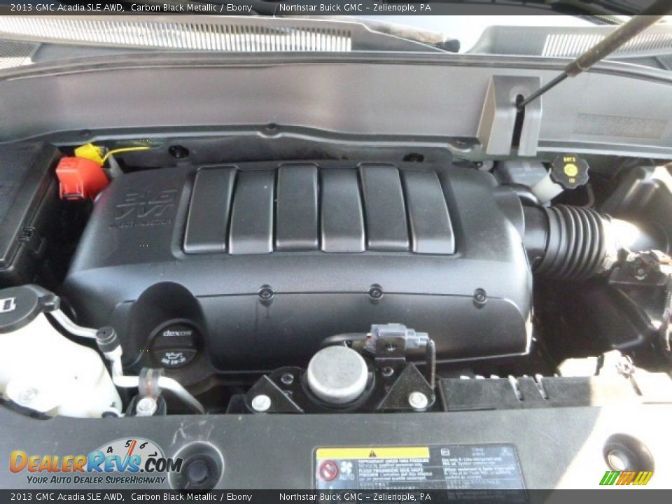 2013 GMC Acadia SLE AWD Carbon Black Metallic / Ebony Photo #20