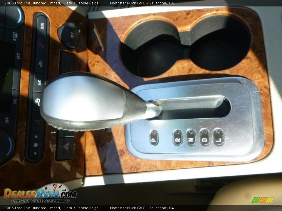 2006 Ford Five Hundred Limited Black / Pebble Beige Photo #20