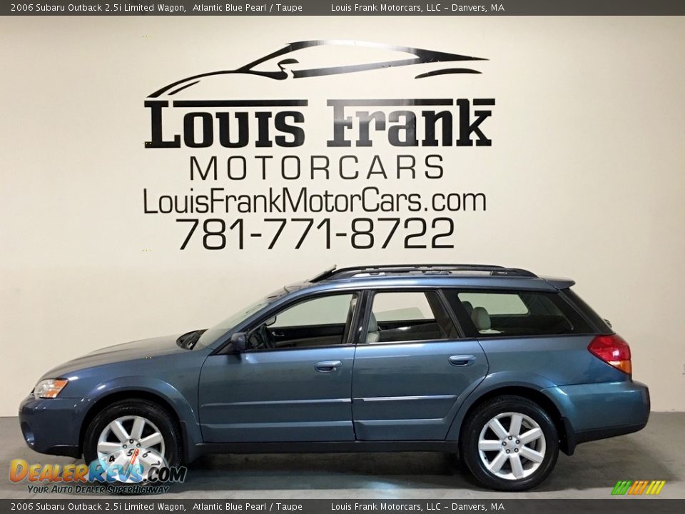 2006 Subaru Outback 2.5i Limited Wagon Atlantic Blue Pearl / Taupe Photo #1