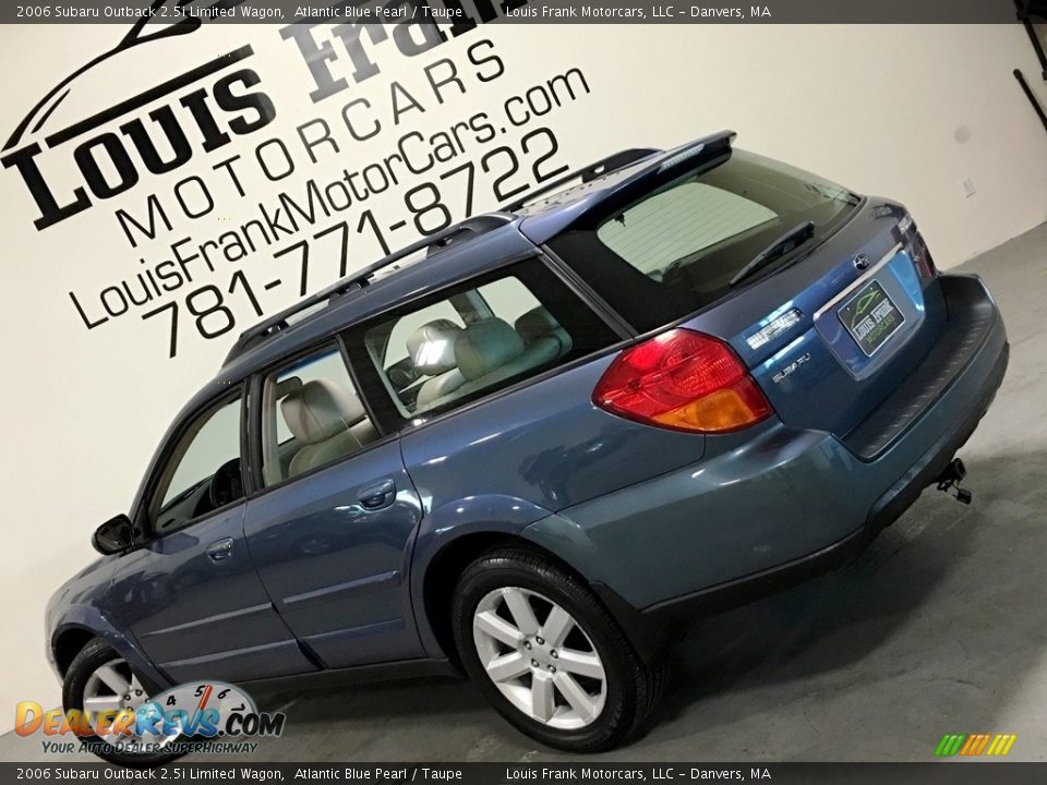 2006 Subaru Outback 2.5i Limited Wagon Atlantic Blue Pearl / Taupe Photo #3