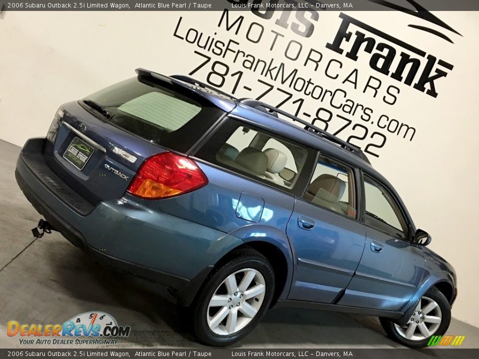 2006 Subaru Outback 2.5i Limited Wagon Atlantic Blue Pearl / Taupe Photo #5