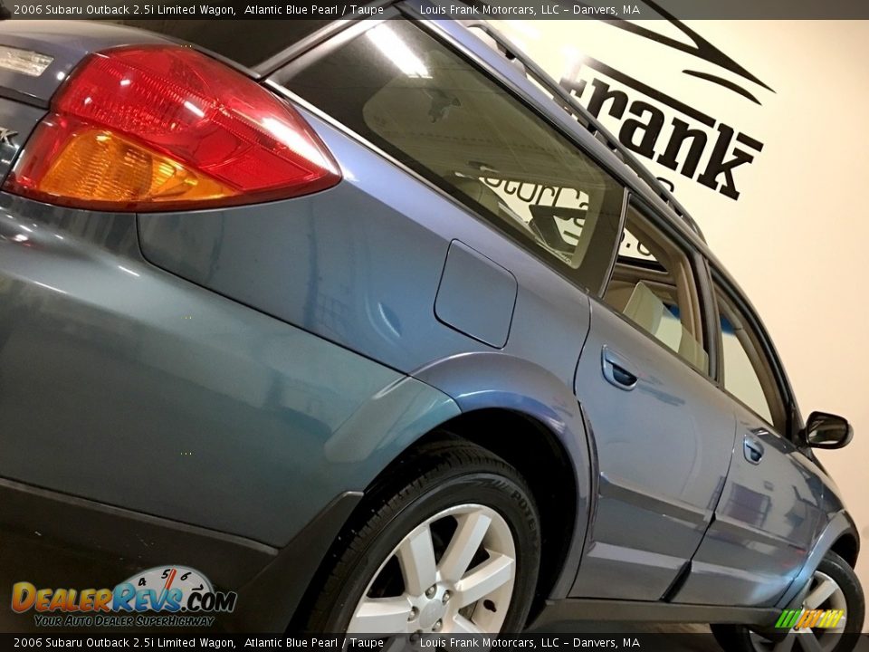 2006 Subaru Outback 2.5i Limited Wagon Atlantic Blue Pearl / Taupe Photo #14