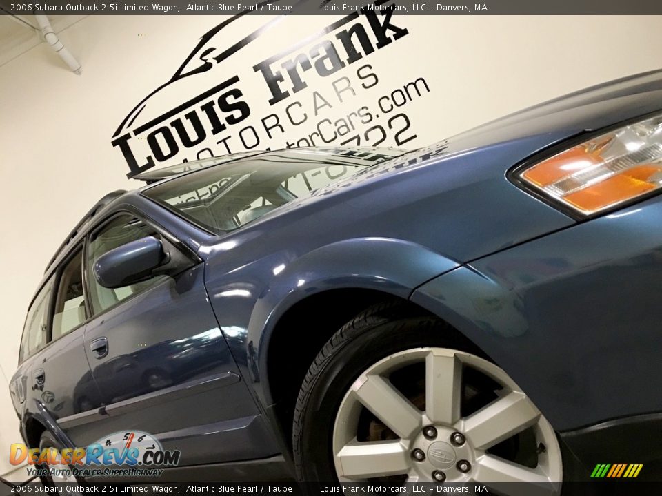 2006 Subaru Outback 2.5i Limited Wagon Atlantic Blue Pearl / Taupe Photo #15