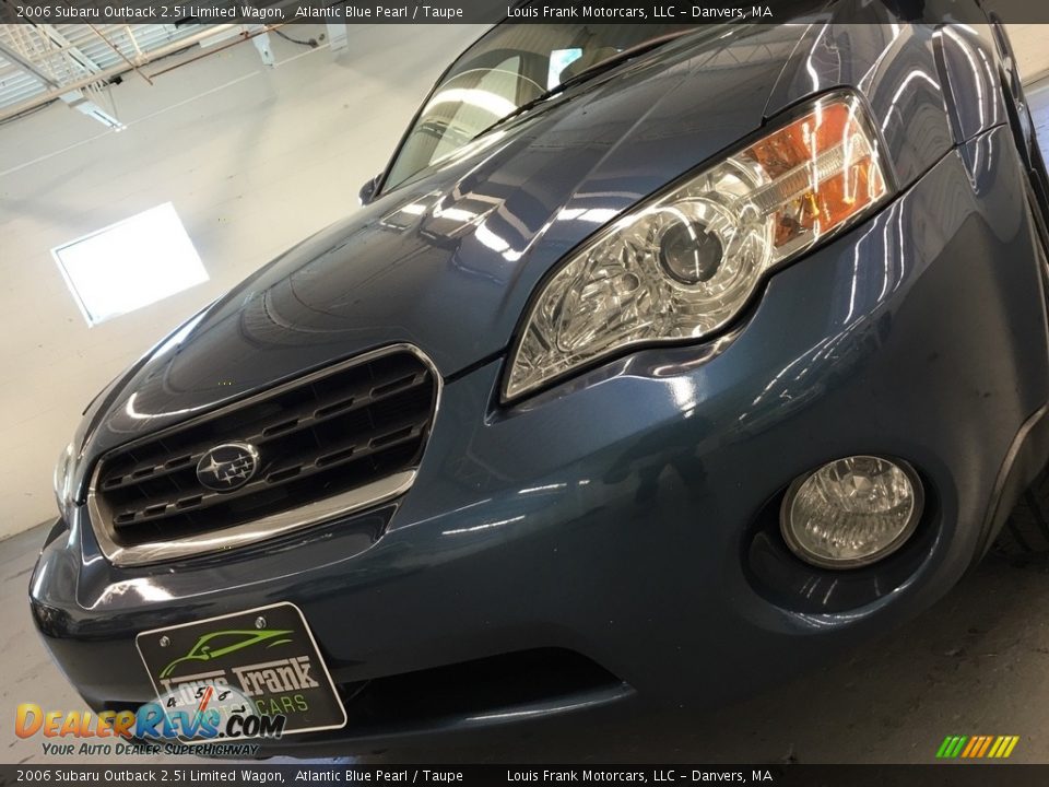 2006 Subaru Outback 2.5i Limited Wagon Atlantic Blue Pearl / Taupe Photo #24