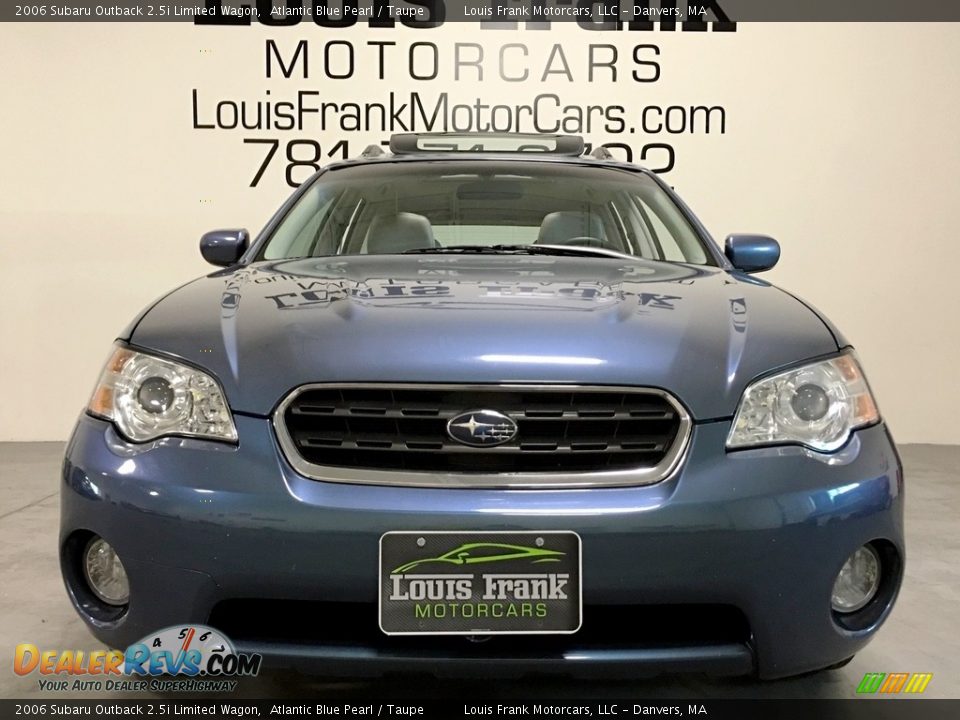 2006 Subaru Outback 2.5i Limited Wagon Atlantic Blue Pearl / Taupe Photo #25