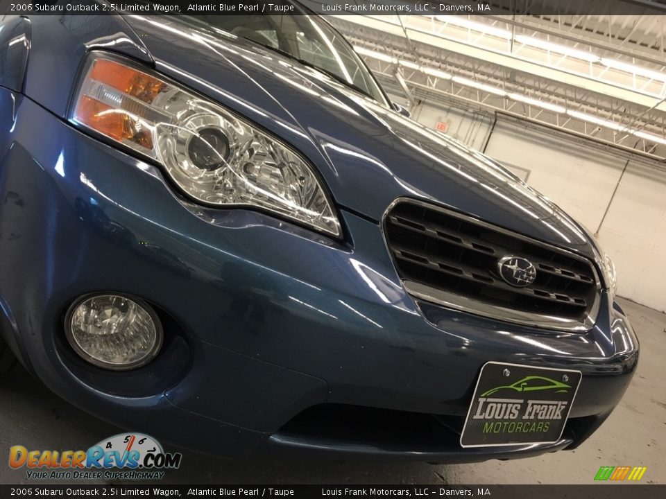 2006 Subaru Outback 2.5i Limited Wagon Atlantic Blue Pearl / Taupe Photo #26