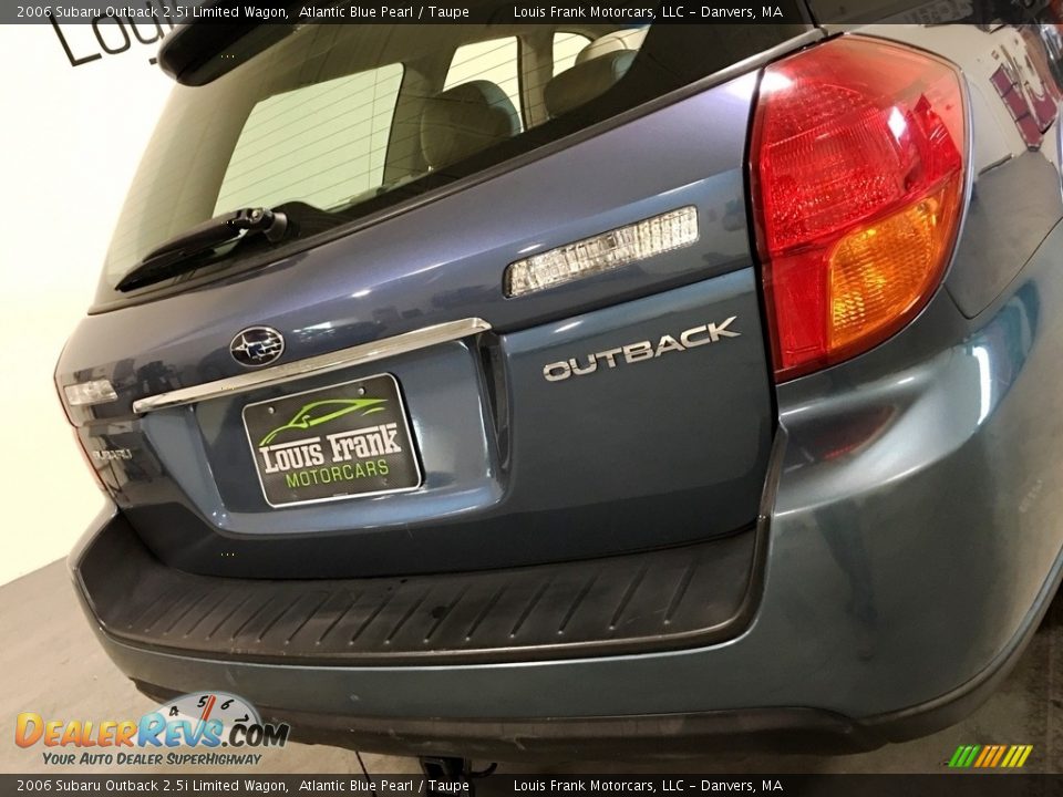 2006 Subaru Outback 2.5i Limited Wagon Atlantic Blue Pearl / Taupe Photo #27