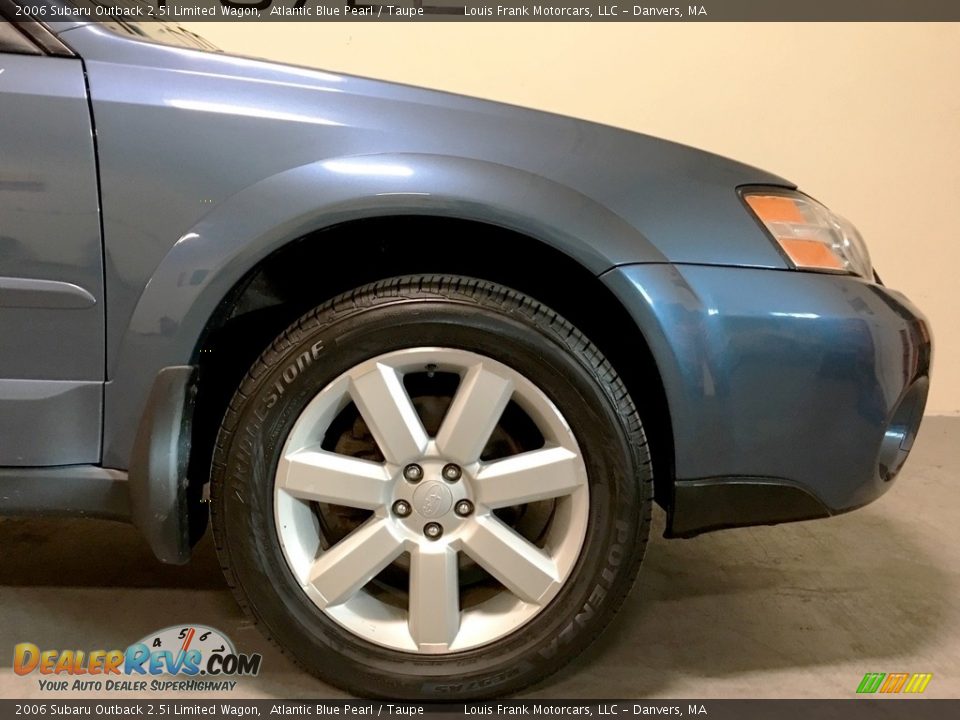 2006 Subaru Outback 2.5i Limited Wagon Atlantic Blue Pearl / Taupe Photo #31