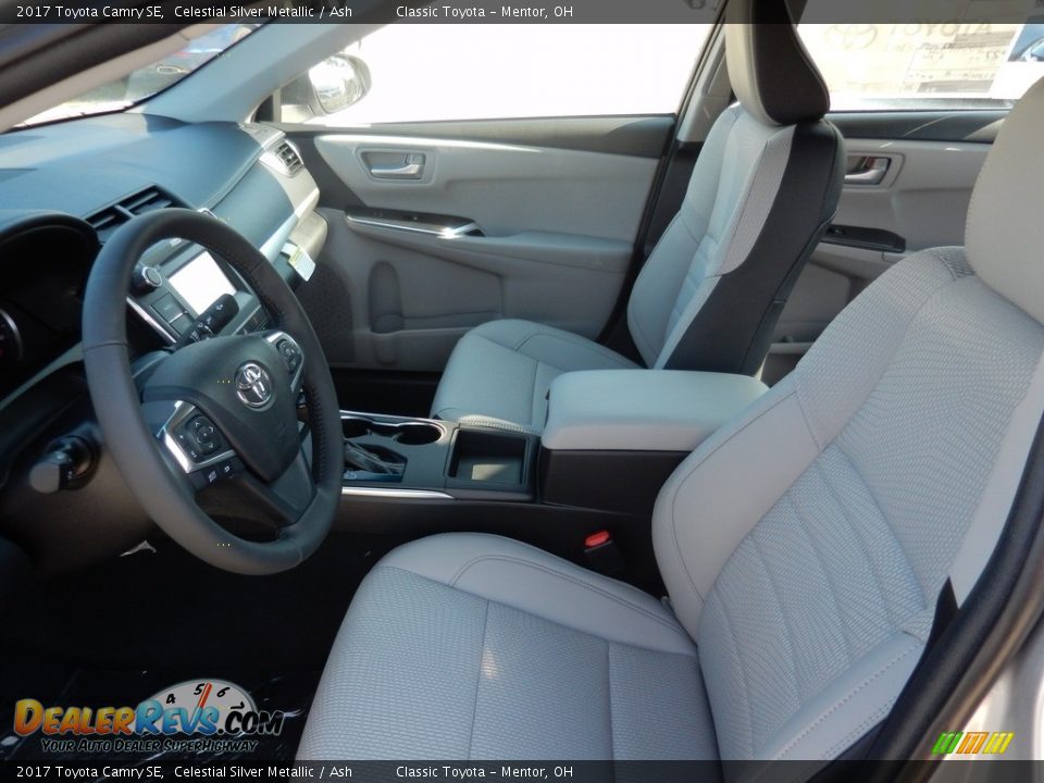 2017 Toyota Camry SE Celestial Silver Metallic / Ash Photo #3