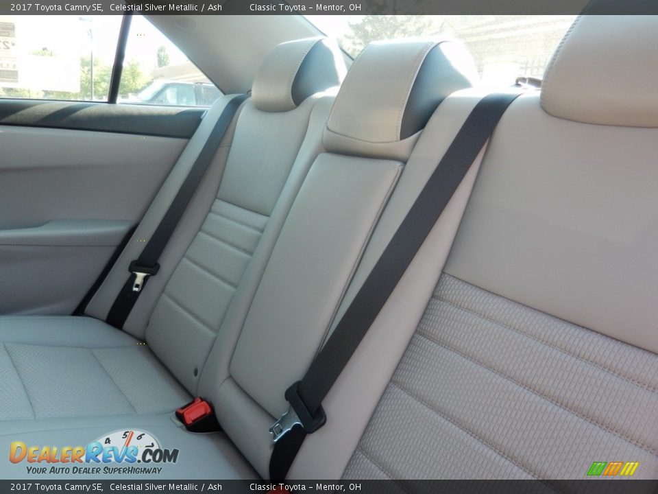 2017 Toyota Camry SE Celestial Silver Metallic / Ash Photo #6
