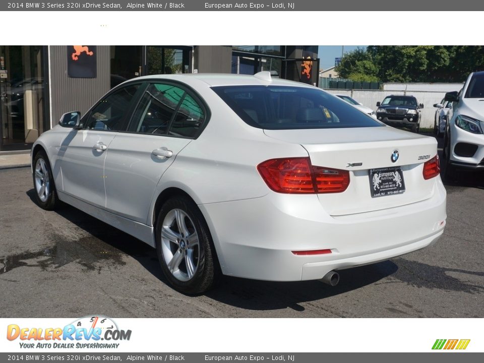 2014 BMW 3 Series 320i xDrive Sedan Alpine White / Black Photo #3