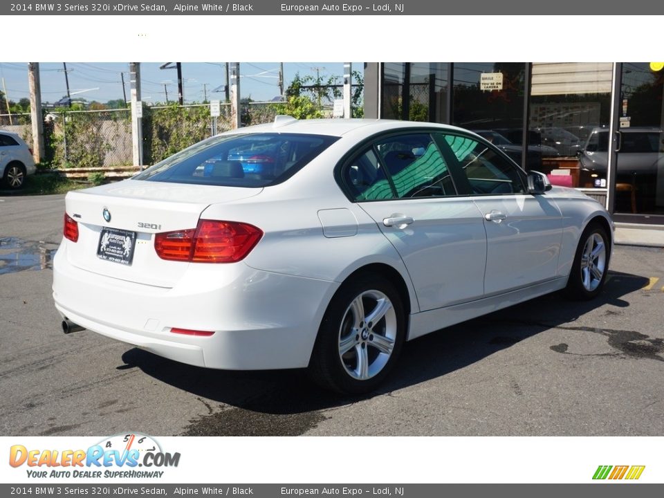 2014 BMW 3 Series 320i xDrive Sedan Alpine White / Black Photo #4
